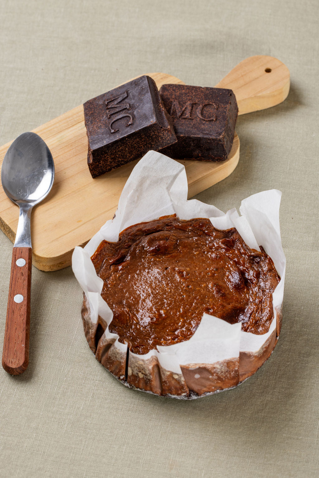 Tarta Vasca | Queso con Cacao Celestial