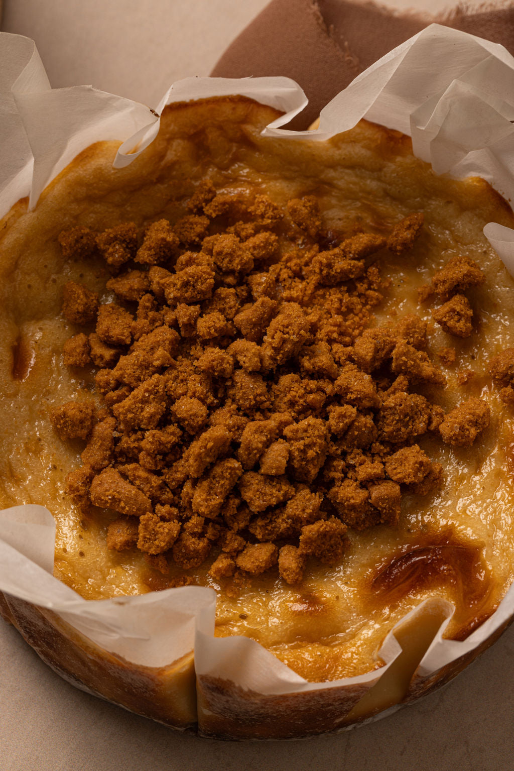 Tarta Vasca | Queso con Lotus