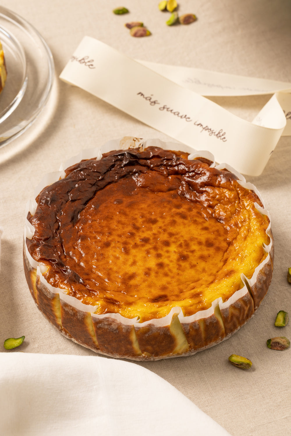 Tarta Vasca | Queso con Pistache