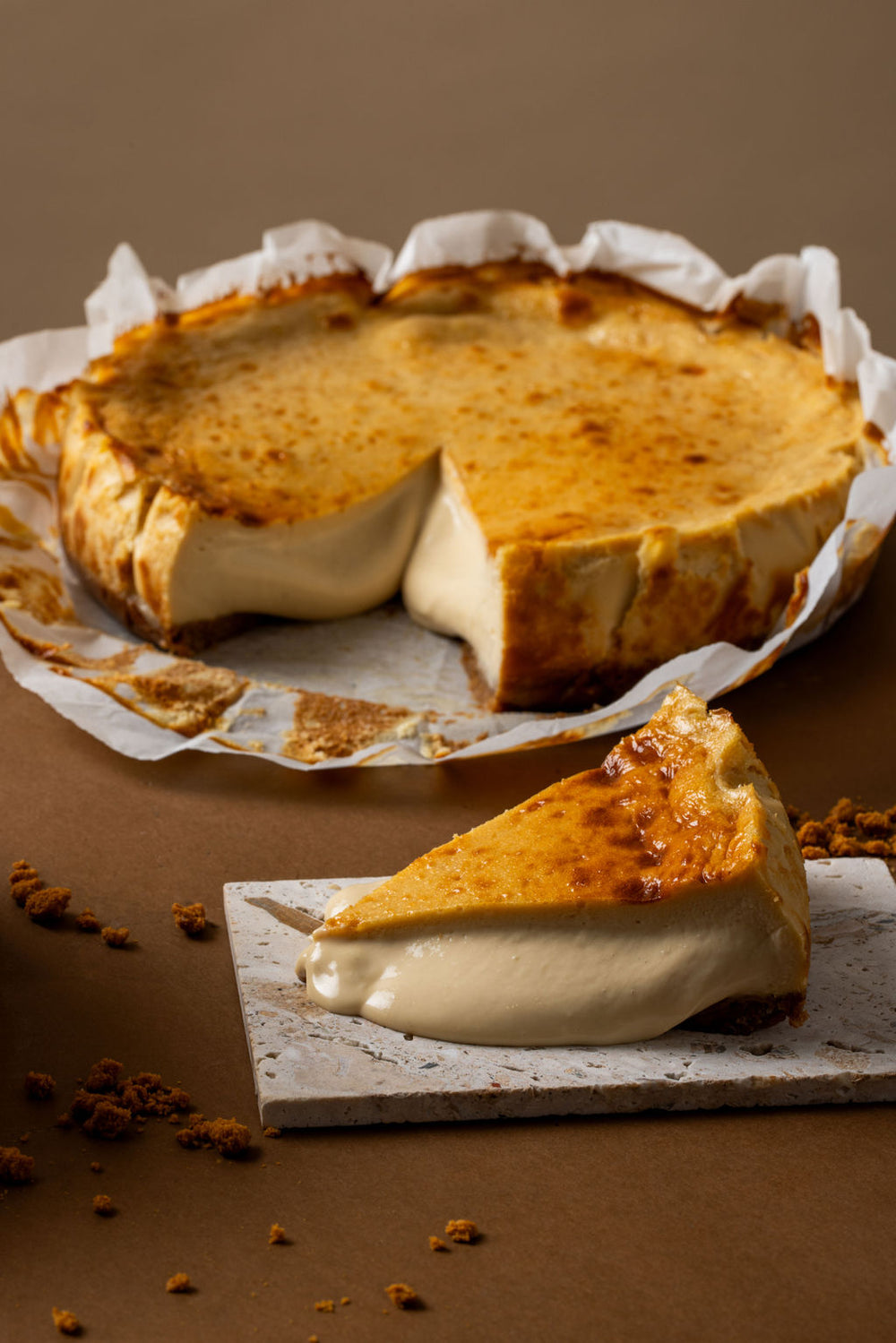 Tarta Vasca | Queso con Lotus