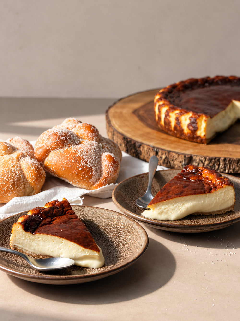 Tarta de Queso | Pan de Muerto