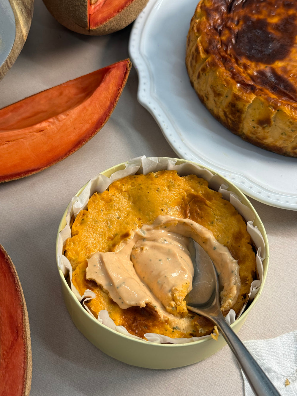Tarta de Queso | Mamey con Estragón