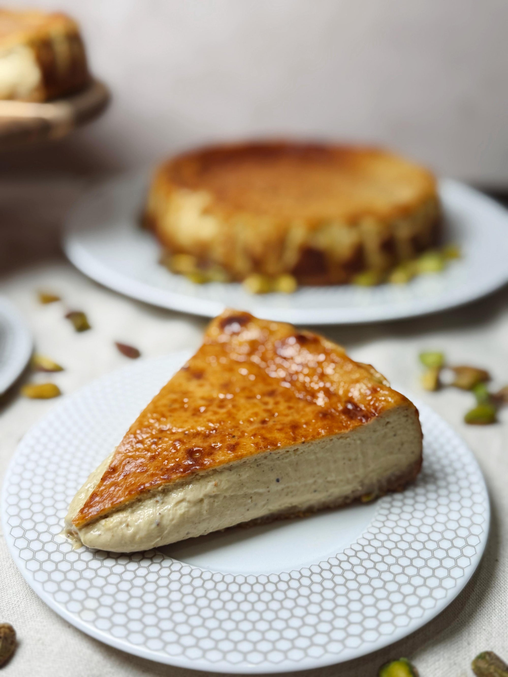 Tarta Vasca | Queso con Pistache